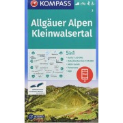 3 Kompass Wanderkarte